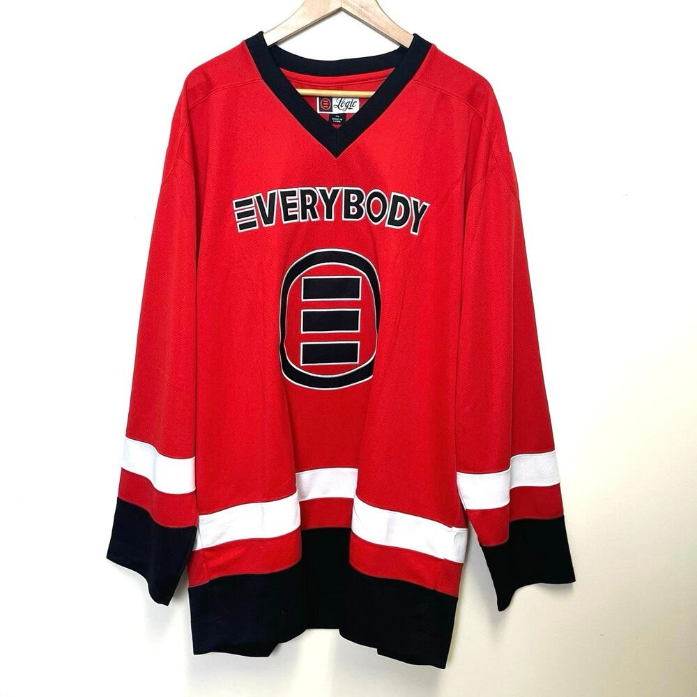 Logic Everybody Red Hockey Jersey Tour Merch 2X